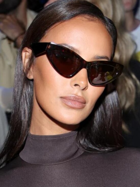 NEW DOLCE&GABBANA CAT EYE DG4439 502/73 SUNGLASSES DG4439 50273 BROWN EYEWEAR